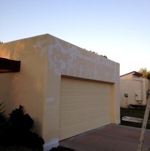 Before & After Exterior Foundation Crack Repair & Painting in Chandler, AZ (3)